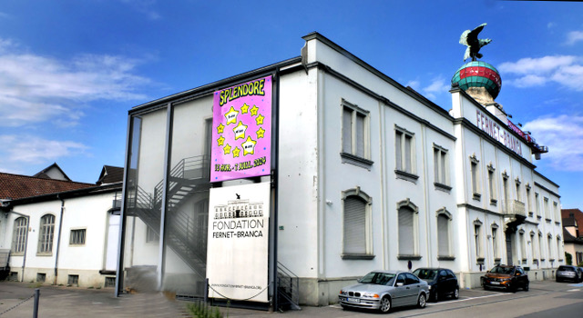 L’ancienne distillerie, friche industrielle, reconvertie en magnifique espace d’exposition pour l’art contemporain.